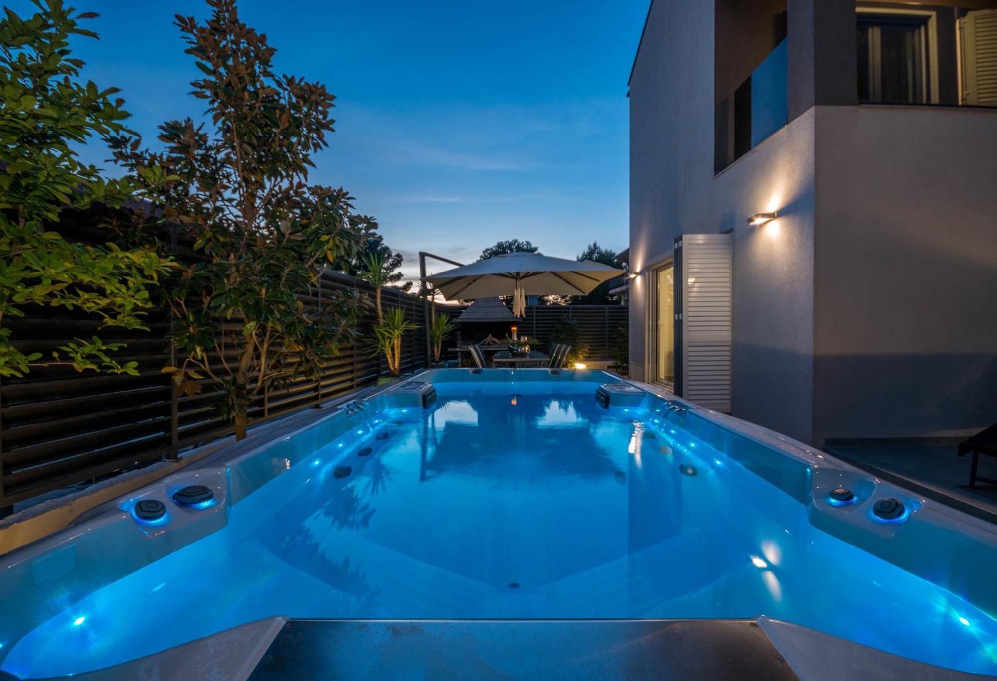 Apartmán House With Pool Ledenko Biograd Na Moru Exteriér fotografie