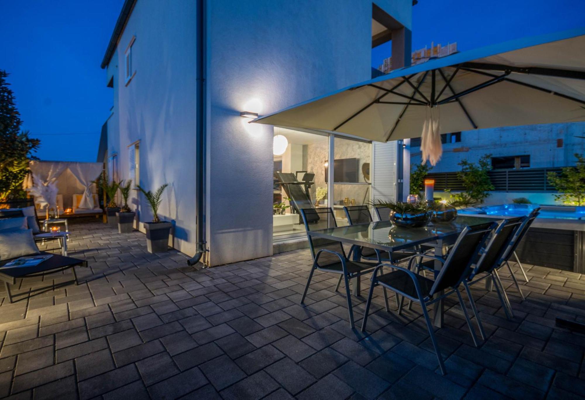 Apartmán House With Pool Ledenko Biograd Na Moru Exteriér fotografie