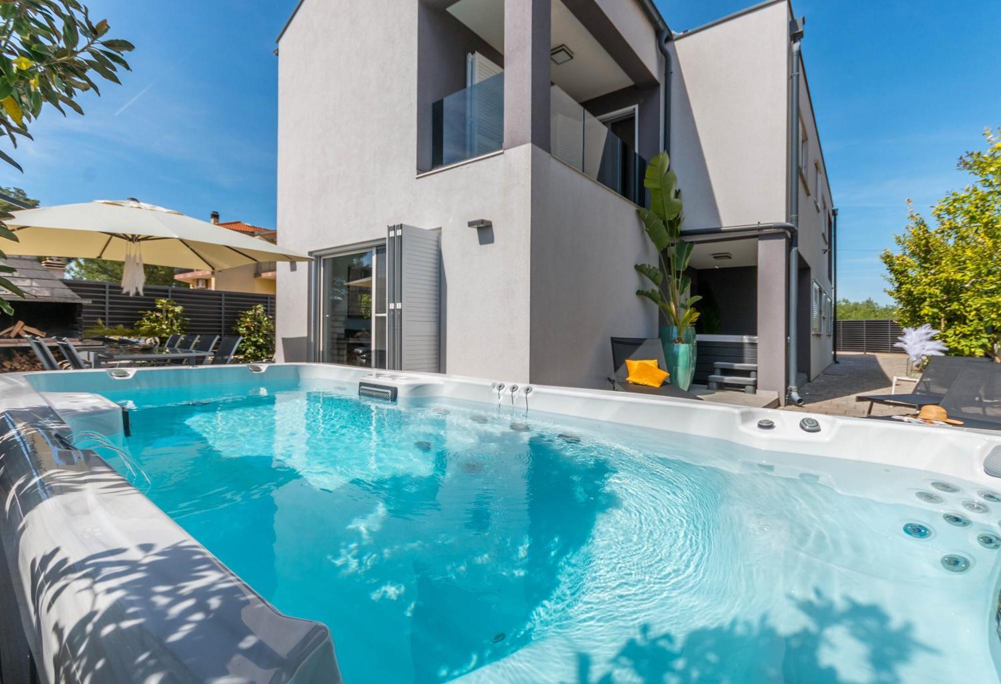 Apartmán House With Pool Ledenko Biograd Na Moru Exteriér fotografie