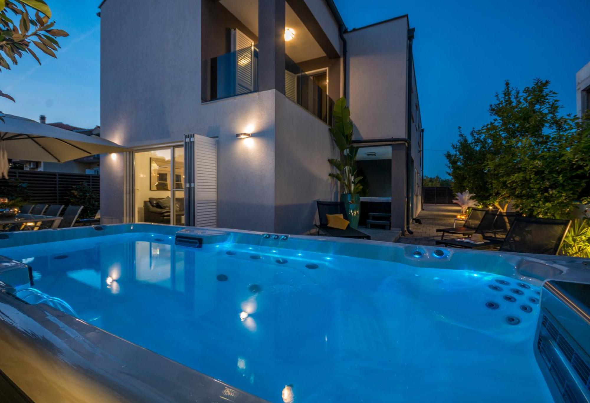Apartmán House With Pool Ledenko Biograd Na Moru Exteriér fotografie