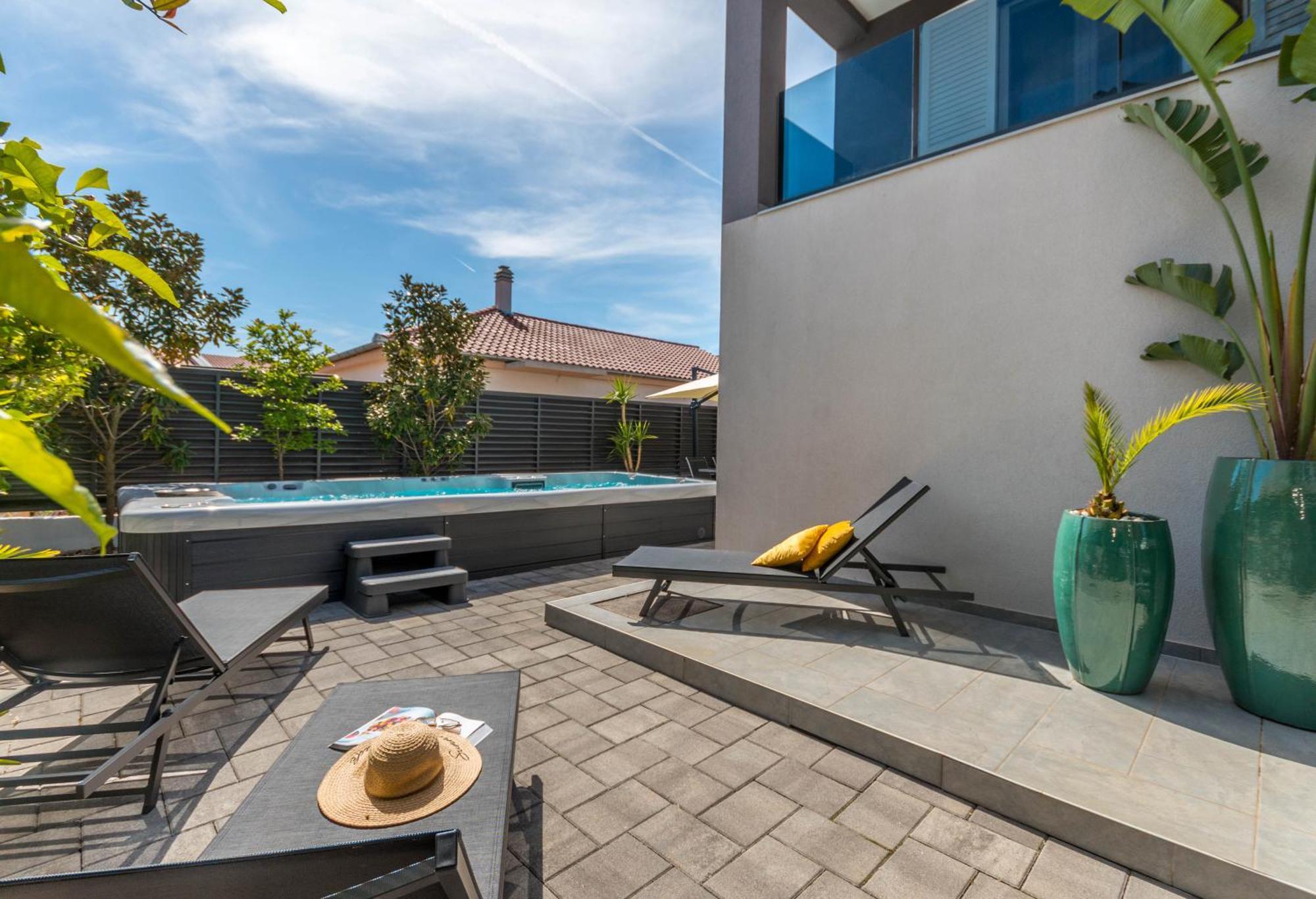 Apartmán House With Pool Ledenko Biograd Na Moru Exteriér fotografie