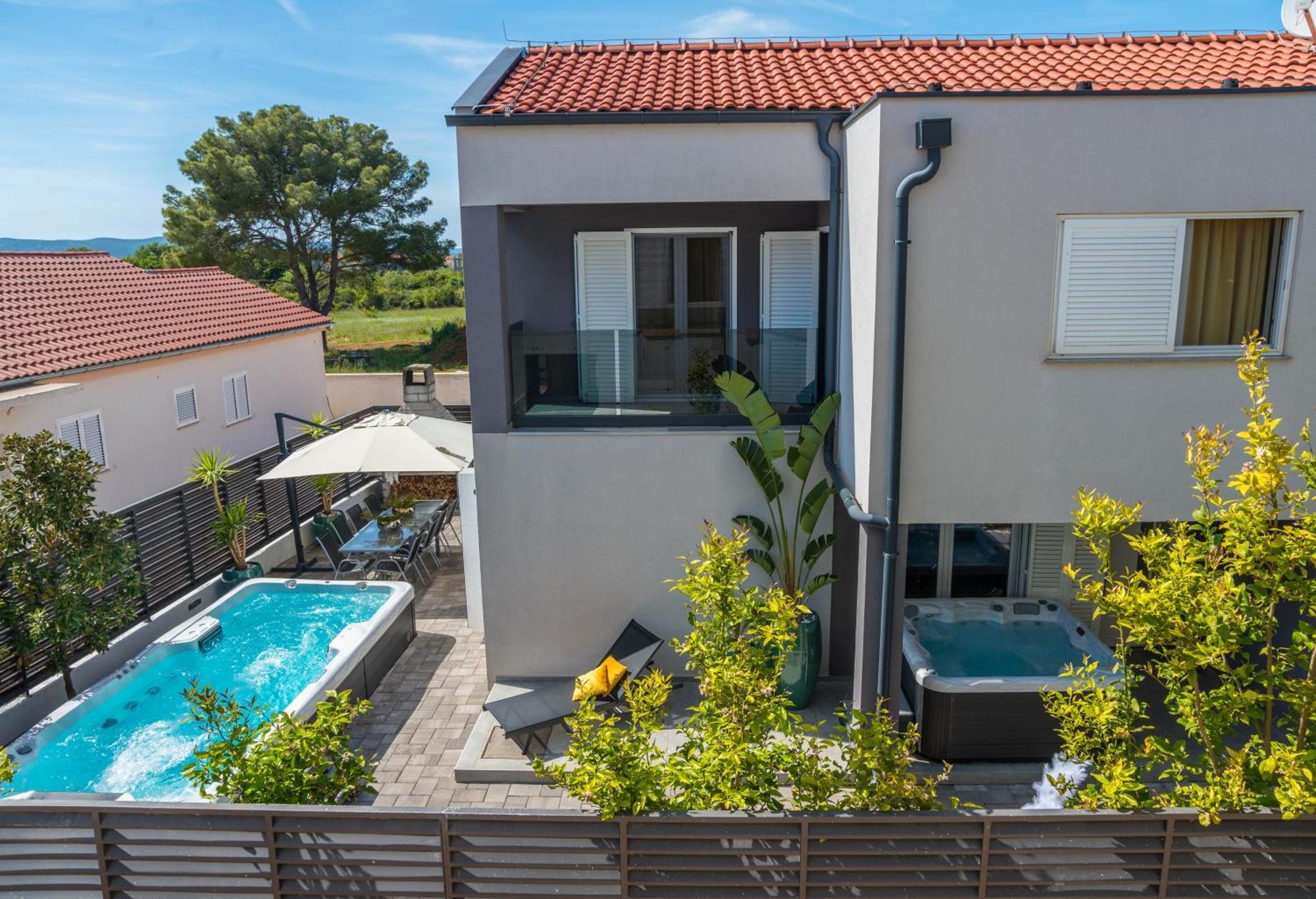 Apartmán House With Pool Ledenko Biograd Na Moru Exteriér fotografie
