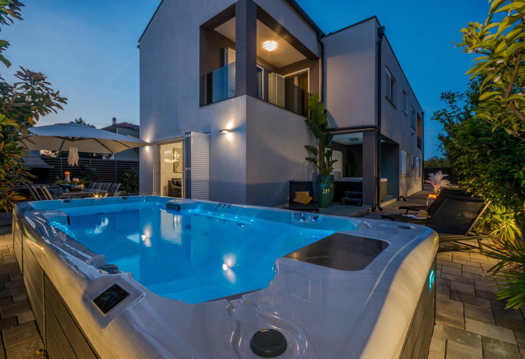 Apartmán House With Pool Ledenko Biograd Na Moru Exteriér fotografie