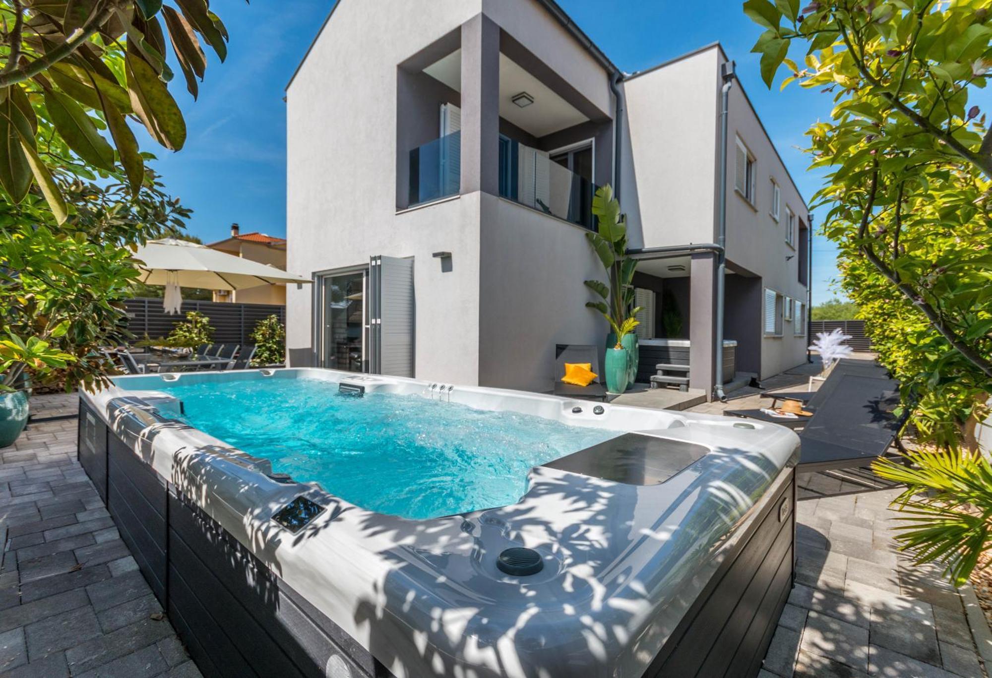 Apartmán House With Pool Ledenko Biograd Na Moru Exteriér fotografie