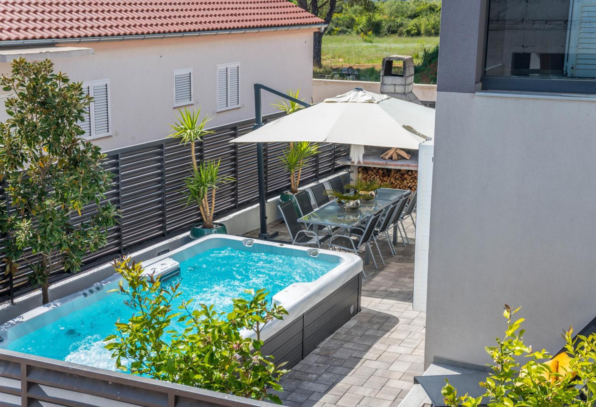 Apartmán House With Pool Ledenko Biograd Na Moru Exteriér fotografie