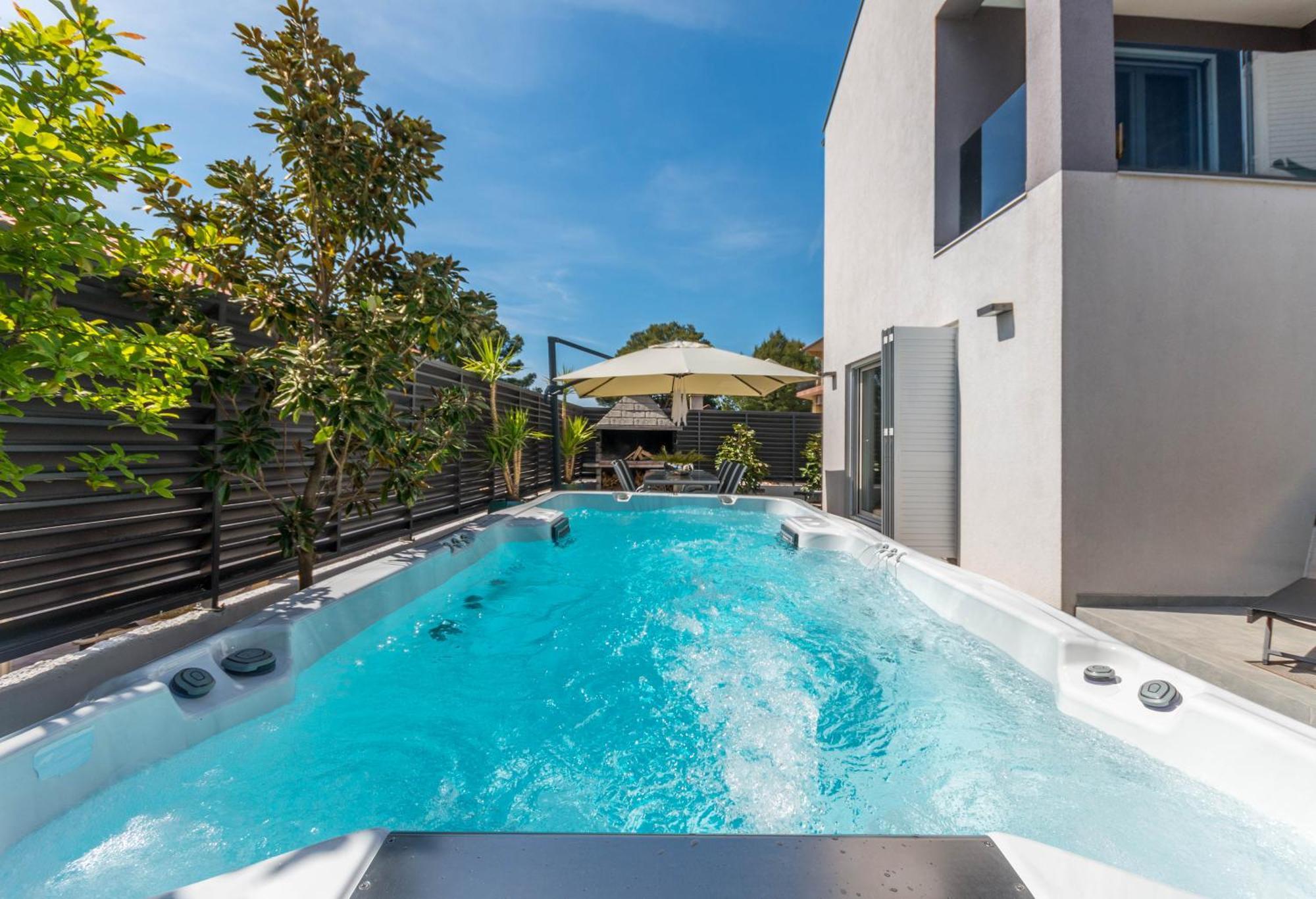 Apartmán House With Pool Ledenko Biograd Na Moru Exteriér fotografie