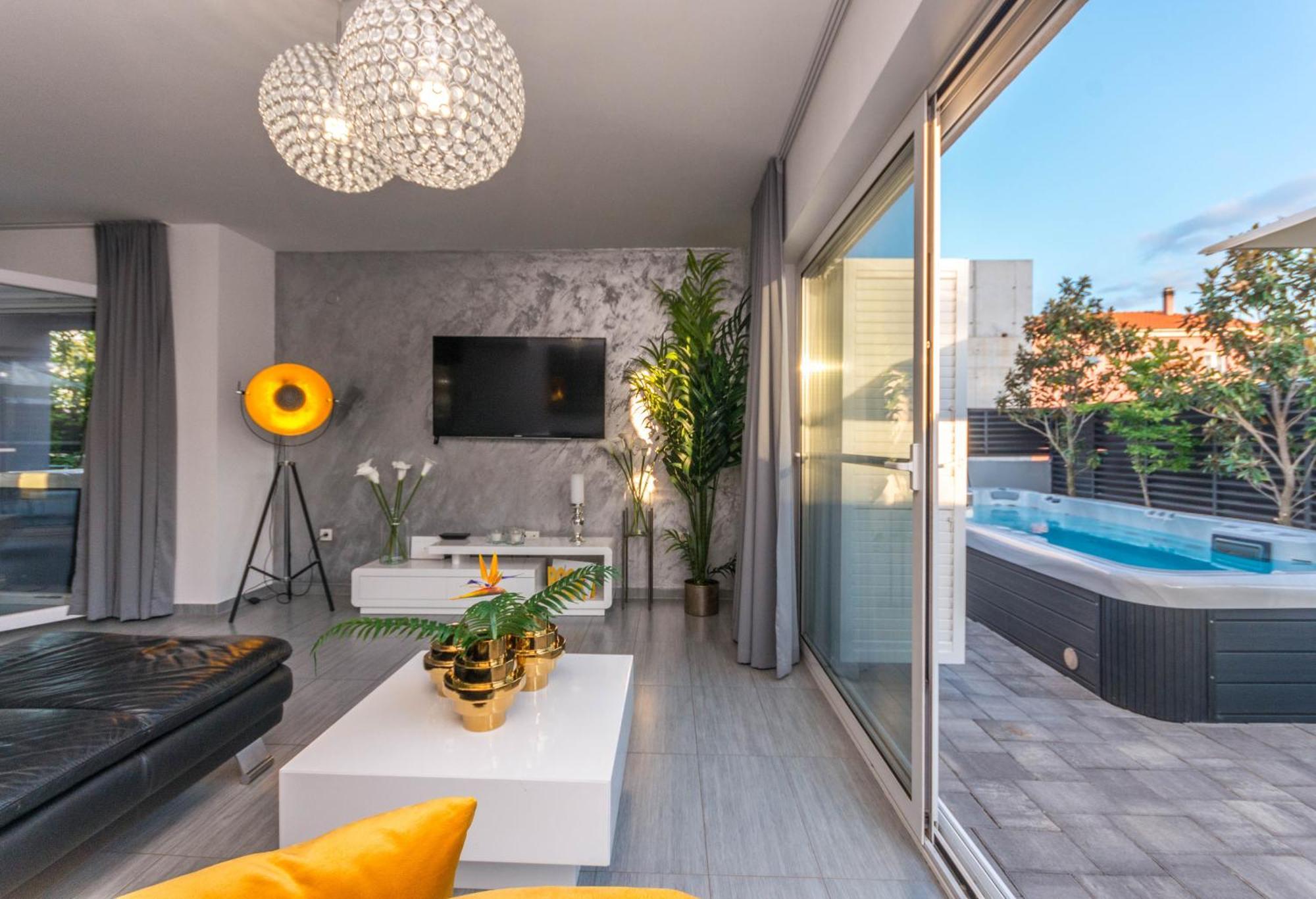 Apartmán House With Pool Ledenko Biograd Na Moru Exteriér fotografie